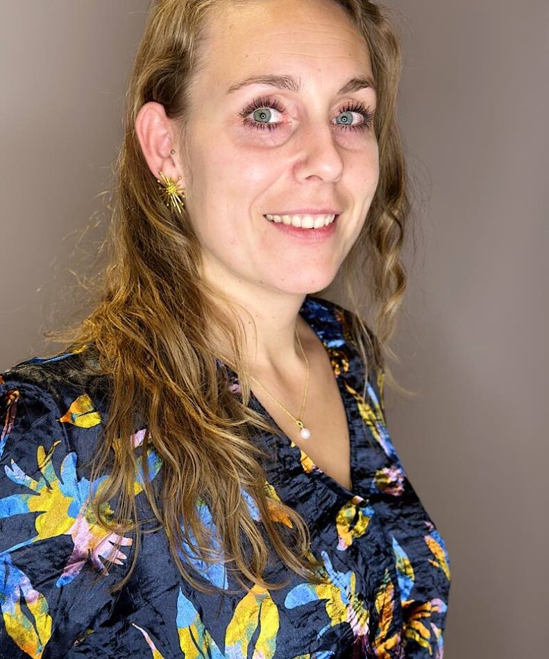 Store øreringe Maria stjerneskud guld