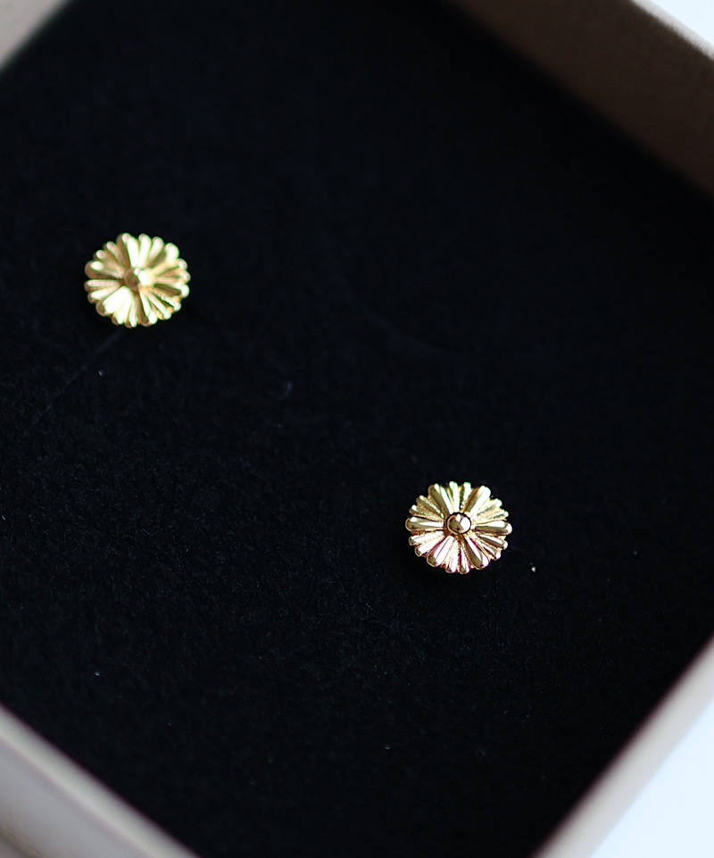 Mini Tusindfyd Øreringe 3 mini tusindfryd øreringe